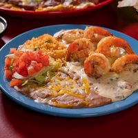 Shrimp Enchiladas from Jalapeno Tree Mexican restaurant Texas